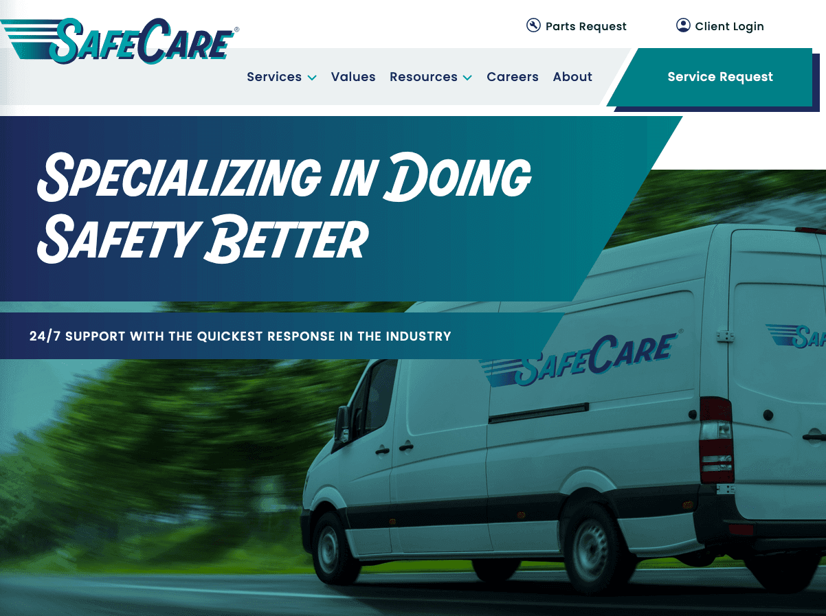 safecare home page